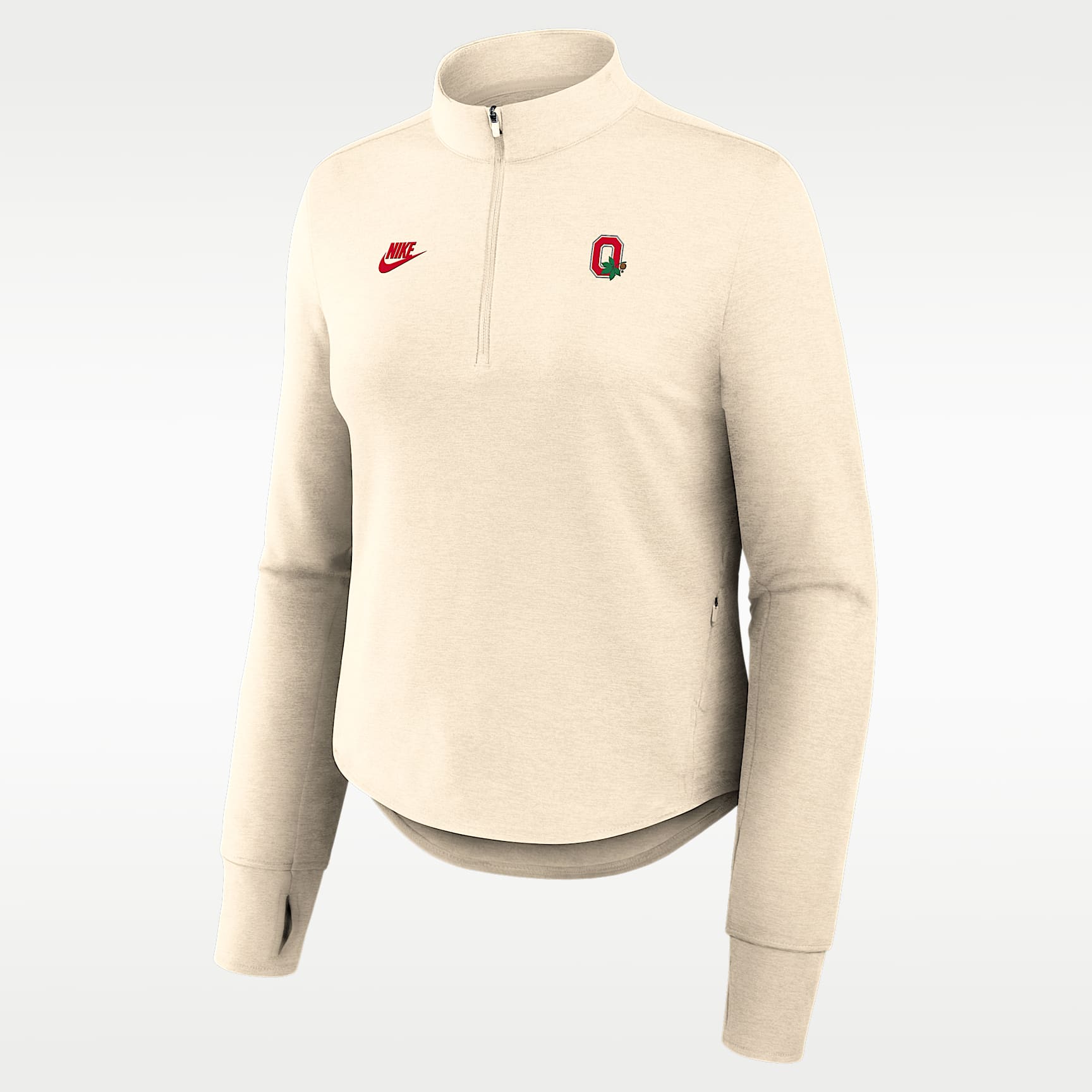Ohio State Legacy Women's Nike Dri-FIT College Half-Zip Top. Nike.com